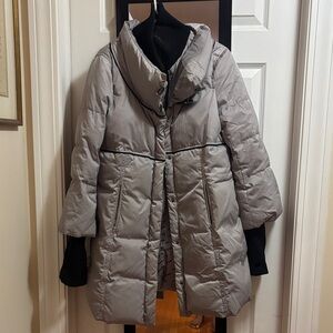 Soia & Kyo Women's Light Gray Puffer Jacket